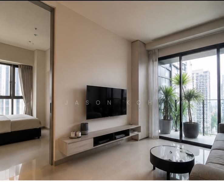 Rezi 26, 5 Lorong 26 Geylang, 2 Bedrooms, 850 sqft, Condominium For Sale, by Jason Koh, 500176730 - Living Room - PropertyGuru.com.sg