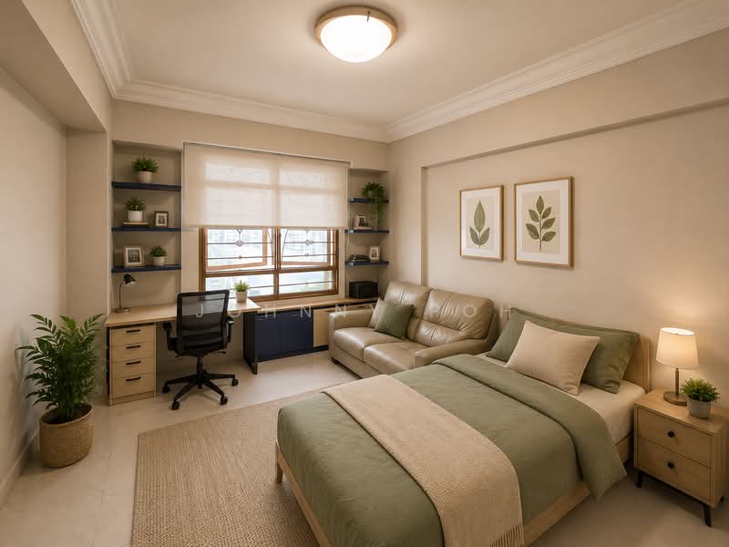 318A Anchorvale Link, 318A Anchorvale Link, 3 Bedrooms, 1,184 sqft, HDB Flat For Sale, by Johnny Poh, 500176751 - Common Bedroom 1 - PropertyGuru.com.sg