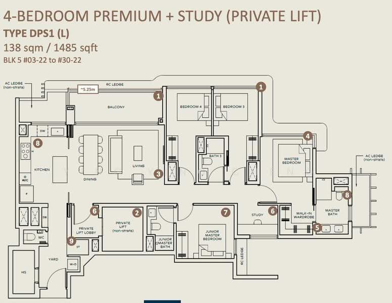 Thomson Reserve, Bright Hill Drive, Ang Mo Kio / Bishan / Thomson, 5 Bedrooms, 1,485 sqft, Condominium For Sale, by Ying Ying Cheng, 500176766 - PropertyGuru.com.sg