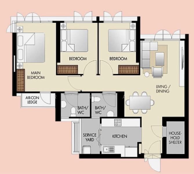 10B Bendemeer Light, 10B Bendemeer Road, 1 Bedroom, , HDB Flat For Rent, by Regina Yap, 500176778 - PropertyGuru.com.sg