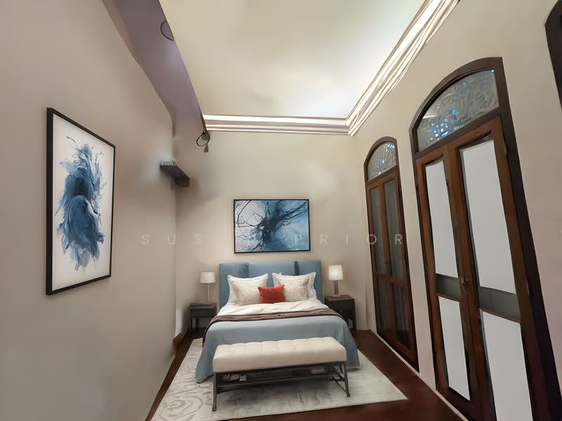 Emerald Hill Stunner 4+3, Emerald Hill Conservation Area, 4 Bedrooms, 4,120 sqft, Conservation House For Rent, by Susan Prior, 500176797 - Bedroom - PropertyGuru.com.sg