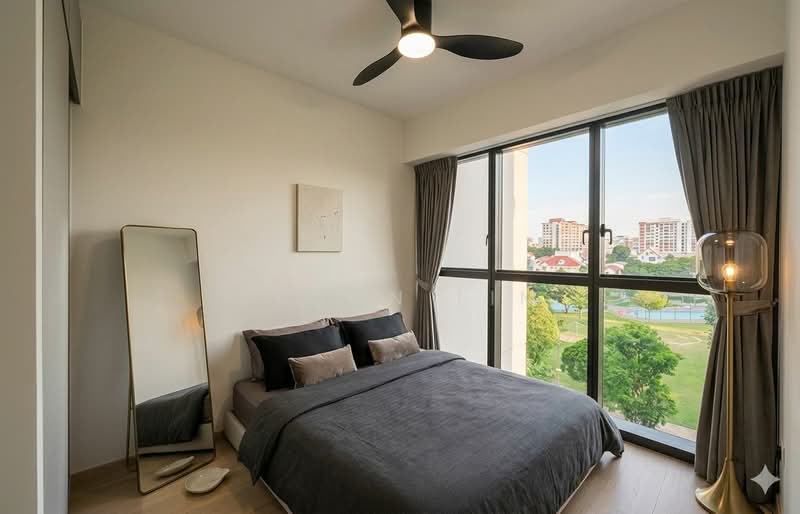 Riverfront Residences, 43 Hougang Avenue 7, 2 Bedrooms, 614 sqft, Condominium For Sale, by Jason Lim, 500176831 - Master Bedroom - PropertyGuru.com.sg