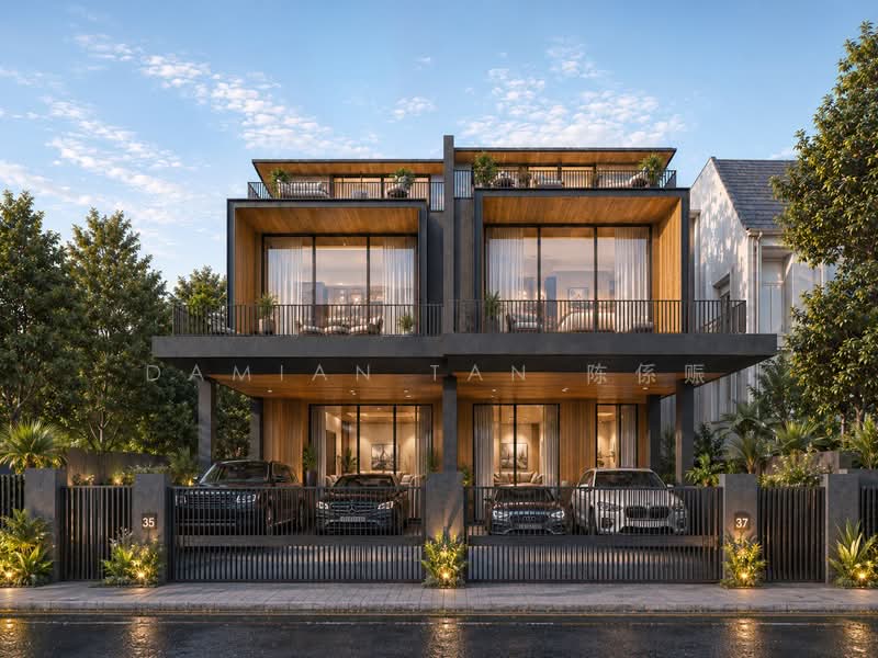 ⭐️1 KM OF ACS (PRI), SJI (JUNIOR) & CHIJ PRI (TPY)⭐️NEAR NOVENA MRT & AMENITIES⭐️BRAND NEW SEMI-D⭐️, Dyson Road Chancery Merlimau Bo Seng Whitley Gentle Mount Rosie Gilstead Buckley Evelyn Shrewsbury Barker Goldhill Trevose Kheam Hock Camborne Dalkeith Harlyn Duchess Coronation Berrima Tudor Unggas Seni Bahasa Tempua University Ilmu Robin Fernhill, 5 Bedrooms, 8,277 sqft, Semi-Detached House For Sale, by Damian Tan 陈係赈, 500176834 - Exterior - PropertyGuru.com.sg