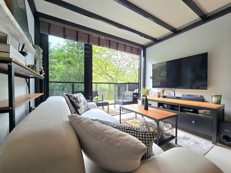 Kandis Residence, 6 Kandis Link, 2 Bedrooms, 732 sqft, Condominium For Sale, by Riz Taban, 500176874 - Living Room - PropertyGuru.com.sg