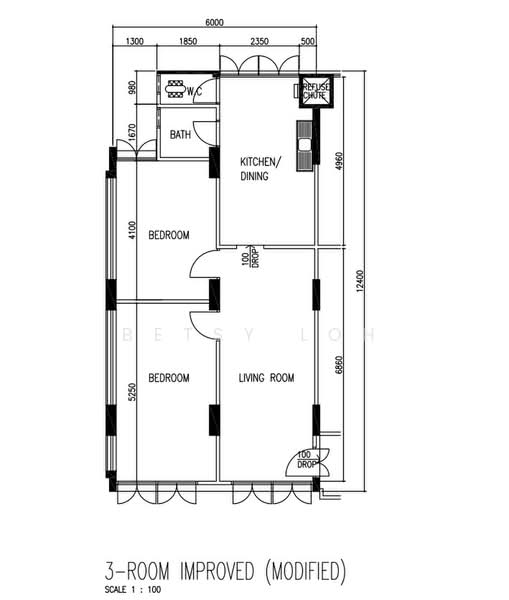 264 Waterloo Street, 264 Waterloo Street, 2 Bedrooms, 732 sqft, HDB Flat For Sale, by Betsy Loh, 500176889 - PropertyGuru.com.sg