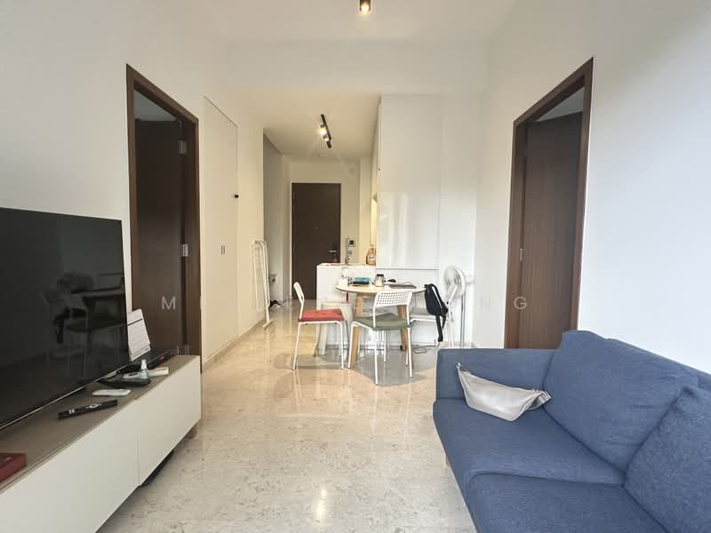 Lattice One, 3 Seraya Crescent, 2 Bedrooms, 646 sqft, Condominium For Sale, by Meileng Tong, 500176890 - Living Room cum dining area - PropertyGuru.com.sg