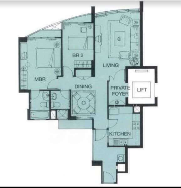 Palm Gardens, 2D Hong San Walk, 2 Bedrooms, 958 sqft, Condominium For Sale, by Dennis Lim, 500176895 - PropertyGuru.com.sg
