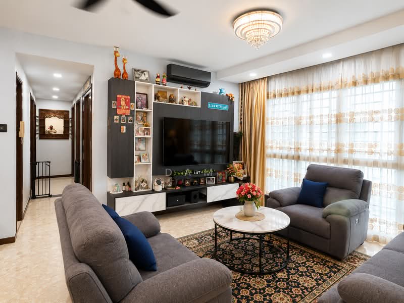 Woodsvale, 1 Woodlands Drive 72, 3 Bedrooms, 1,313 sqft, Condominium For Sale, by Adam K, 500176901 - Living Room - PropertyGuru.com.sg