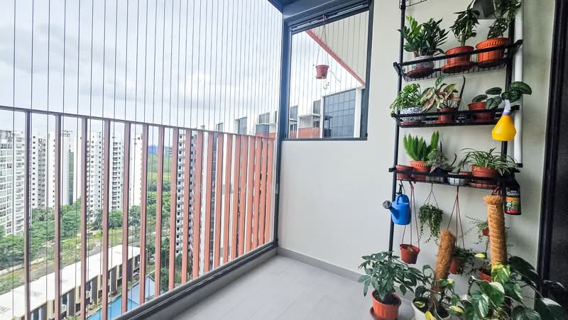 Riverfront Residences, 49 Hougang Avenue 7, 3 Bedrooms, 872 sqft, Condominium For Sale, by Brian Koh, 500176902 - Balcony - PropertyGuru.com.sg
