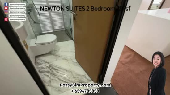 Newton Suites, 60 Newton Road, 2 Bedrooms, 797 sqft, Condominium For Rent, by Patsy Sim, 500176938 - PropertyGuru.com.sg