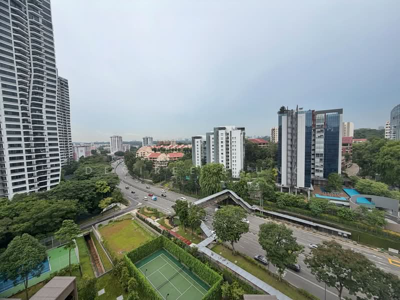 Leedon Green, 28 Leedon Heights, 4 Bedrooms, 1,744 sqft, Condominium For Sale, by Desiree Leung, 500176940 - Balcony View - PropertyGuru.com.sg