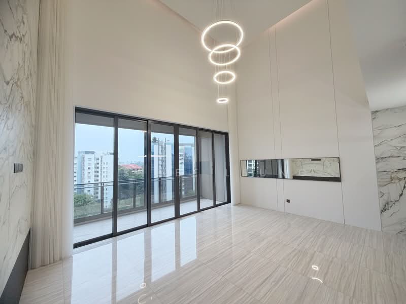 Leedon Green, 28 Leedon Heights, 4 Bedrooms, 1,744 sqft, Condominium For Sale, by Desiree Leung, 500176940 - Living Room - PropertyGuru.com.sg