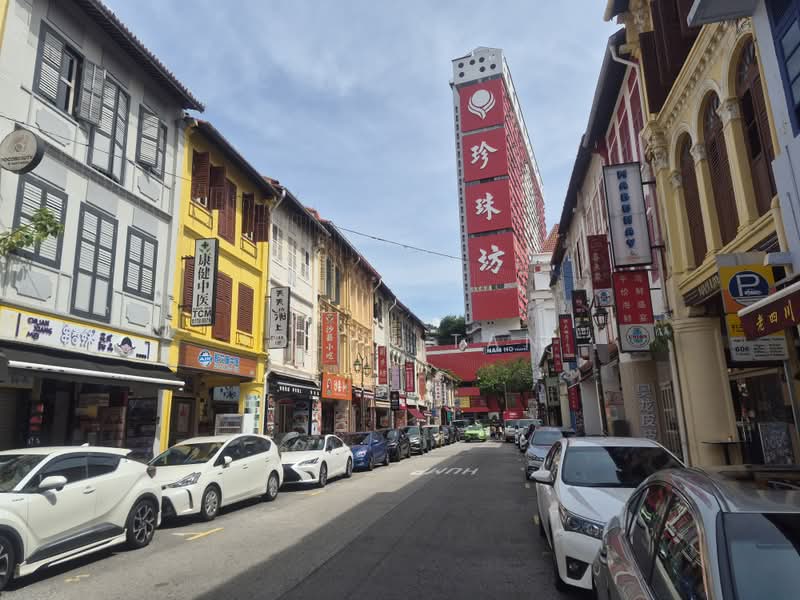 Near 2 MRT - Chinatown Conservation Shophouse, Temple Street, 980 sqft, Shop / Shophouse For Rent, by Jolyn Tan, 500176981 - Exterior - CommercialGuru.com.sg