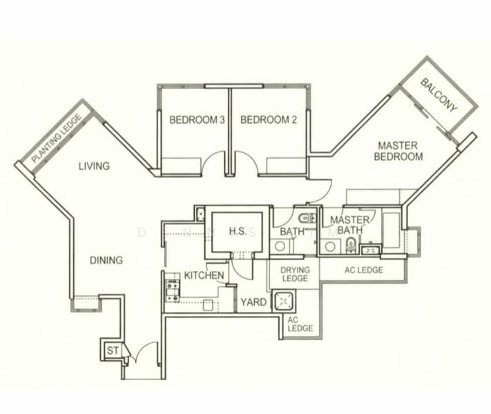 Park Green, 2 Rivervale Link, 3 Bedrooms, 1,195 sqft, Condominium For Sale, by Dennis Lim, 500176985 - PropertyGuru.com.sg