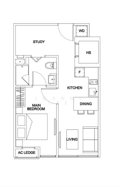 The Promenade @ Pelikat, 183 Jalan Pelikat, 1 Bedroom, 452 sqft, Condominium For Rent, by Joanne Lee, 500177004 - PropertyGuru.com.sg