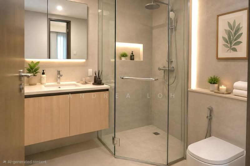 JadeScape, 314 Shunfu Road, 2 Bedrooms, 764 sqft, Condominium For Sale, by Andrea Loh, 500177062 - Bathroom - PropertyGuru.com.sg
