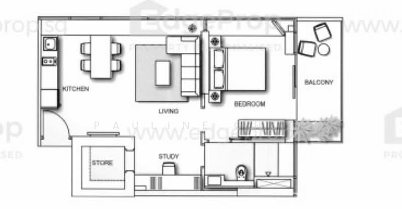 Lumiere, 2 Mistri Road, 1 Bedroom, 678 sqft, Apartment For Rent, by Pauline Chia, 500177077 - PropertyGuru.com.sg