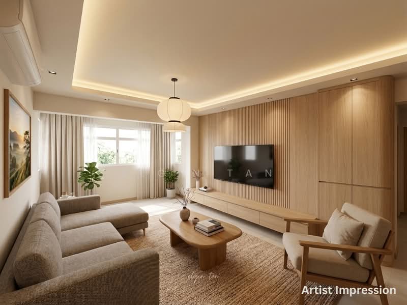 533 Woodlands Drive 14, 533 Woodlands Drive 14, 3 Bedrooms, 1,345 sqft, HDB Flat For Sale, by Elgin Tan, 500177078 - Living Room - PropertyGuru.com.sg