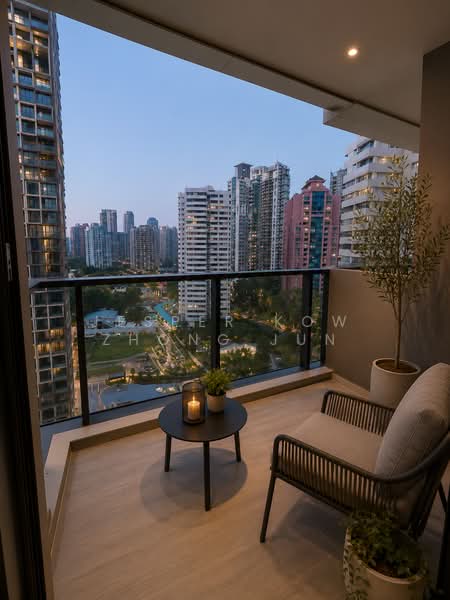 Irwell Hill Residences, 6 Irwell Hill, 2 Bedrooms, 657 sqft, Condominium For Sale, by Jesper Kow Zhong Jun, 500177091 - Balcony - PropertyGuru.com.sg