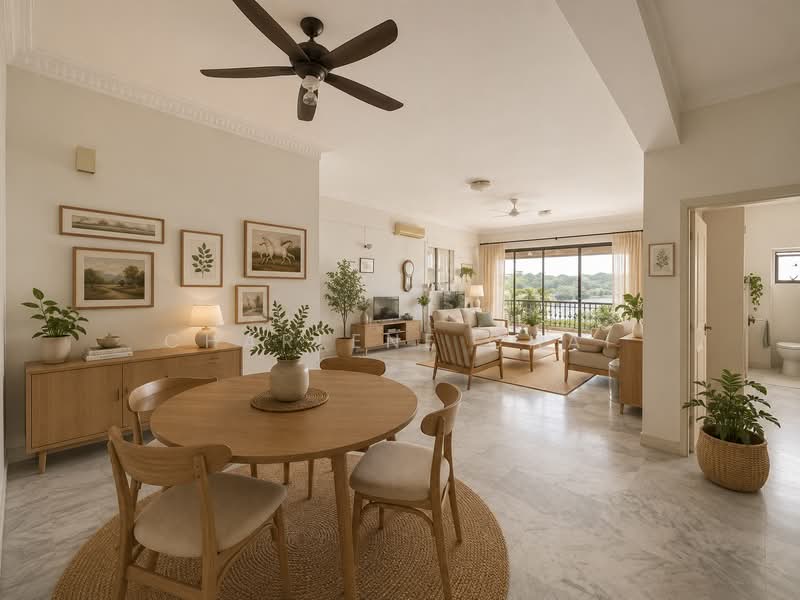 Toh Yi Court, 101 Toh Yi Drive, 3 Bedrooms, 2,034 sqft, Walk-up Apartment For Sale, by Charlene Chai, 500177110 - Living Room - PropertyGuru.com.sg