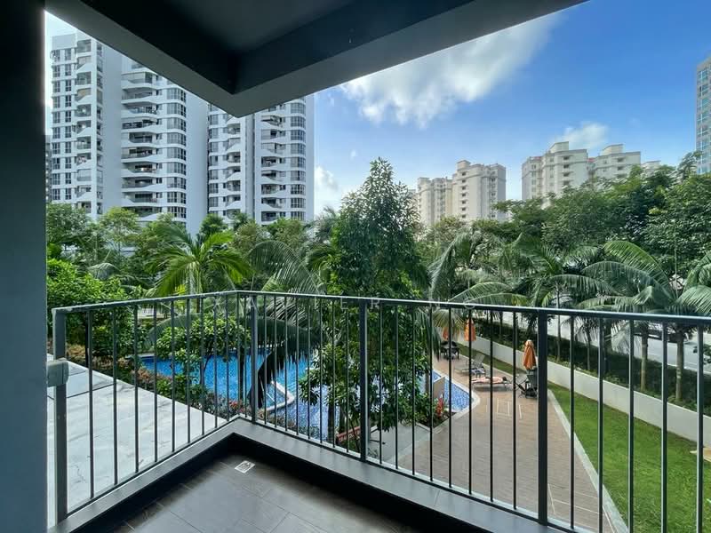 Q Bay Residences, 1 Tampines Street 86, 1 Bedroom, 528 sqft, Condominium For Rent, by Xavier Ng, 500177163 - Balcony - PropertyGuru.com.sg