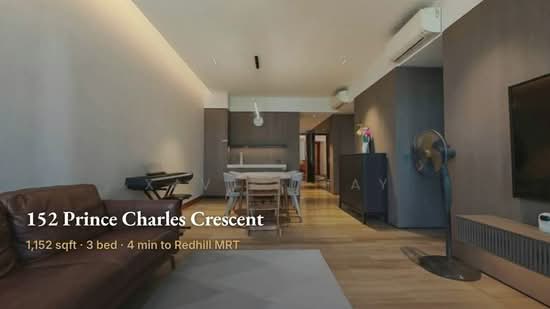 Tanglin View, 152 Prince Charles Crescent, 3 Bedrooms, 1,152 sqft, Condominium For Sale, by Xavier Tay, 500177217 - PropertyGuru.com.sg