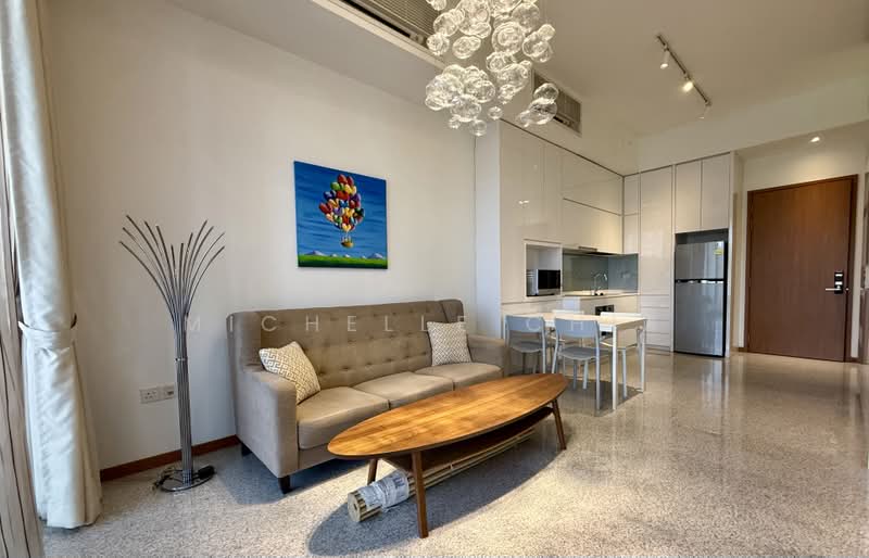 Watertown, 71 Punggol Central, 2 Bedrooms, 603 sqft, Condominium For Rent, by Michelle Chia, 500177218 - Living Room - PropertyGuru.com.sg