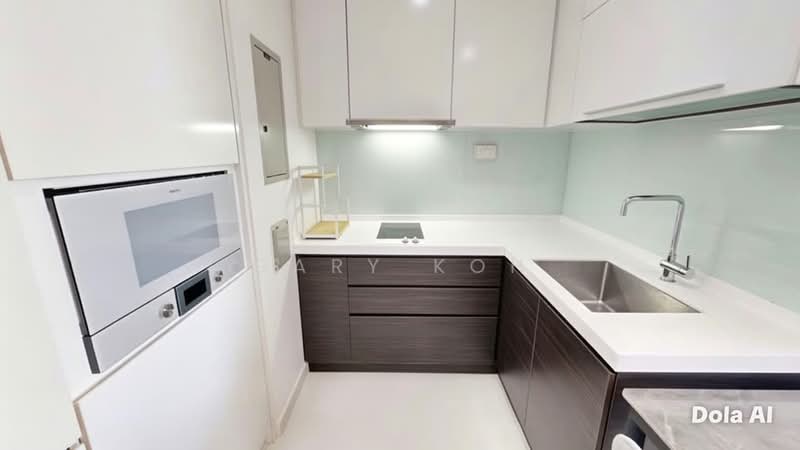 Eon Shenton, 70 Shenton Way, 2 Bedrooms, 538 sqft, Condominium For Rent, by Gary Koh, 500177229 - Kitchen - PropertyGuru.com.sg