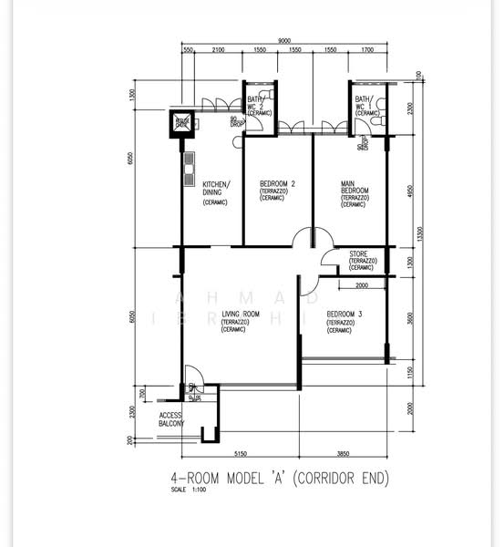 667 Hougang Avenue 4, 667 Hougang Avenue 4, 3 Bedrooms, 1,108 sqft, HDB Flat For Sale, by Ahmad Ibrahim, 500177262 - PropertyGuru.com.sg