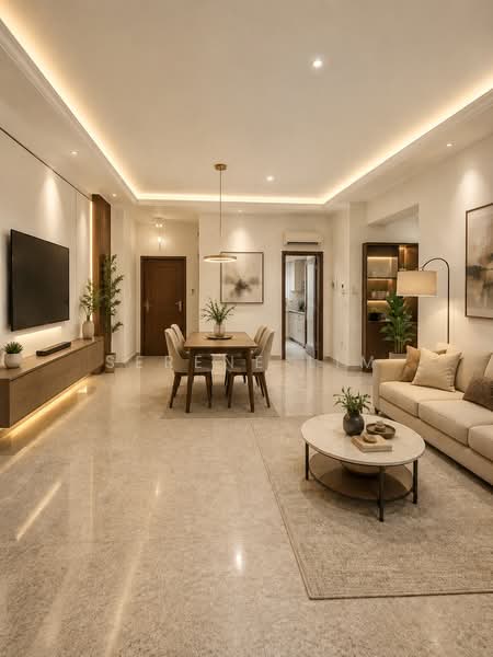 Dover Parkview, 38 Dover Rise, 3 Bedrooms, 1,647 sqft, Condominium For Sale, by Serene Lim, 500177273 - Living Room - PropertyGuru.com.sg