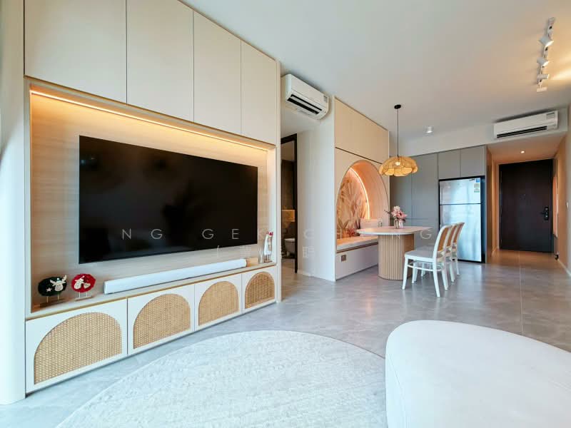 Clavon, 8 Clementi Avenue 1, 3 Bedrooms, 958 sqft, Condominium For Rent, by Ng Gek Chong (黄岳聪), 500177281 - Living Room - PropertyGuru.com.sg