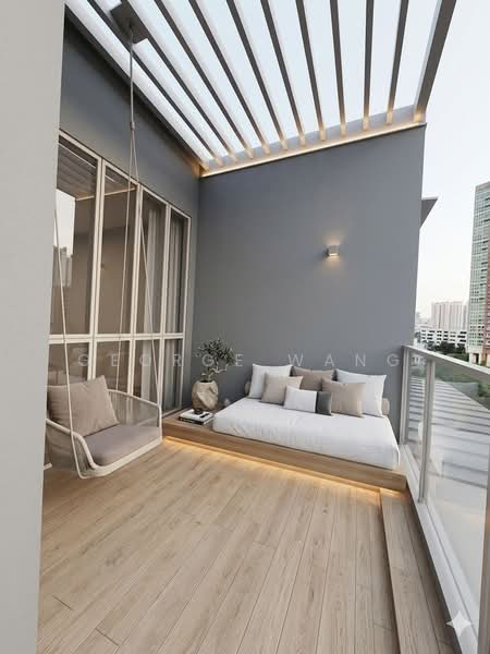 Mon Jervois, 47 Jervois Road, 3 Bedrooms, 1,475 sqft, Condominium For Sale, by George Wang, 500177293 - Balcony - PropertyGuru.com.sg