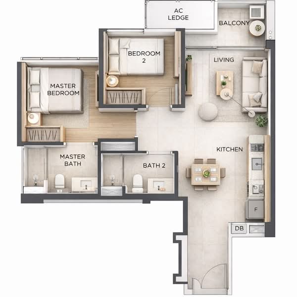 Gem Residences, Lorong 4 / Lorong 6 Toa Payoh, 2 Bedrooms, 678 sqft, Condominium For Sale, by Eva Lim, 500177310 - PropertyGuru.com.sg