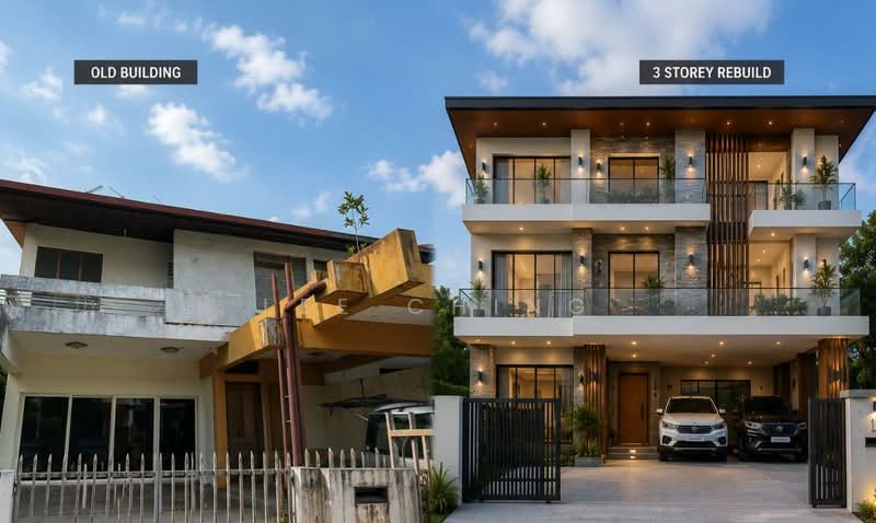 D20 Rebuild Your Dream Home. St. Nics. MRT. Convenience, , 4 Bedrooms, 1,800 sqft, Semi-Detached House For Sale, by Lee Ching, 500177315 - Current exterior to potential rebuilt - PropertyGuru.com.sg