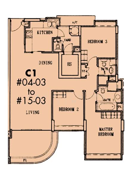Baywater, 806 Bedok Reservoir Road, 3 Bedrooms, 1,291 sqft, Condominium For Rent, by Raycher MF Lim, 500177359 - PropertyGuru.com.sg