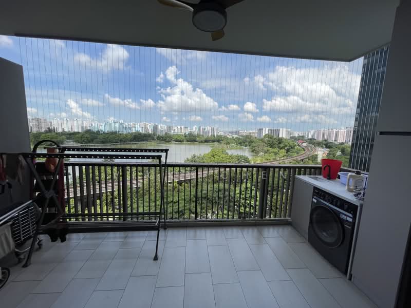 Lakeville, 1 Jurong Lake Link, 4 Bedrooms, 1,302 sqft, Condominium For Sale, by Vicky Chen, 500177492 - Balcony - PropertyGuru.com.sg