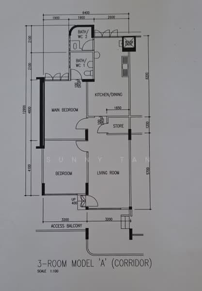 241 Hougang Street 22, 241 Hougang Street 22, 2 Bedrooms, 791 sqft, HDB Flat For Sale, by Sunny Tan, 500177530 - PropertyGuru.com.sg