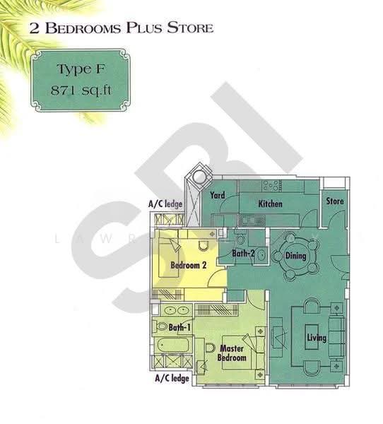 Changi Green, 712 Upper Changi Road East, 2 Bedrooms, 872 sqft, Condominium For Sale, by Lawrence Tay, 500177622 - PropertyGuru.com.sg