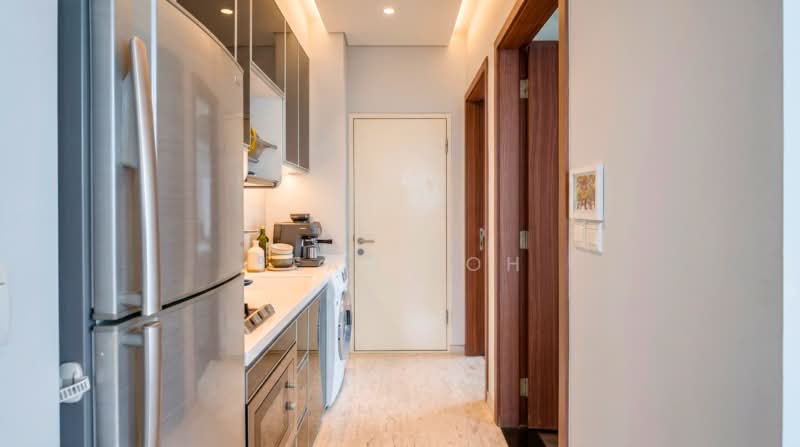 Cardiff Residence, 101 Cardiff Grove, 1 Bedroom, 398 sqft, Condominium For Rent, by Jean Loh, 500177638 - Kitchen - PropertyGuru.com.sg