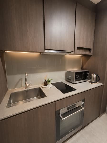 Midtown Modern, 18 Tan Quee Lan Street, 1 Bedroom, 409 sqft, Condominium For Sale, by Zion Zhao 赵峻慷, 500177645 - Kitchen - PropertyGuru.com.sg