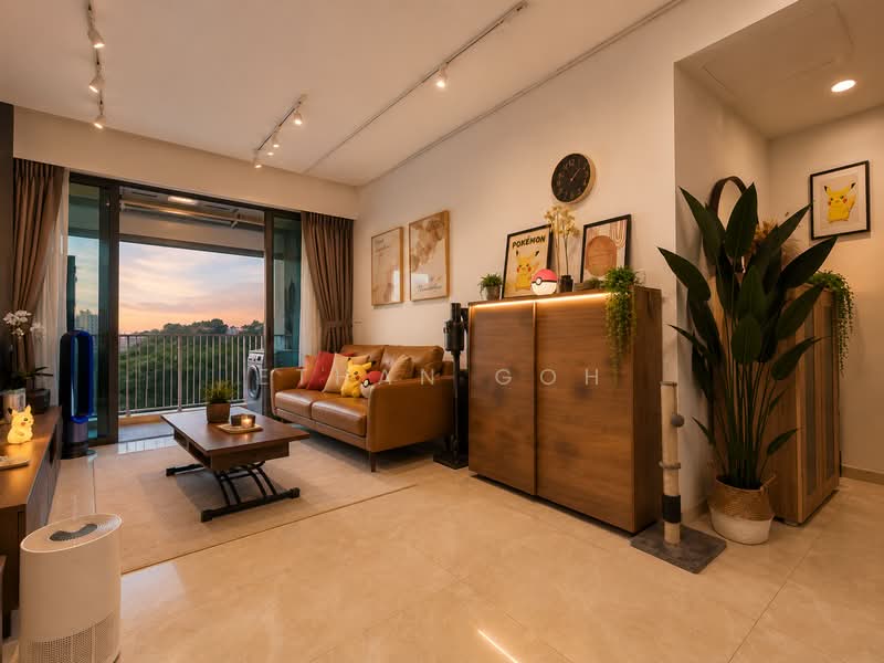 The Glades, 12 Bedok Rise, 2 Bedrooms, 667 sqft, Condominium For Rent, by Ethan Goh, 500177658 - Living Room - PropertyGuru.com.sg