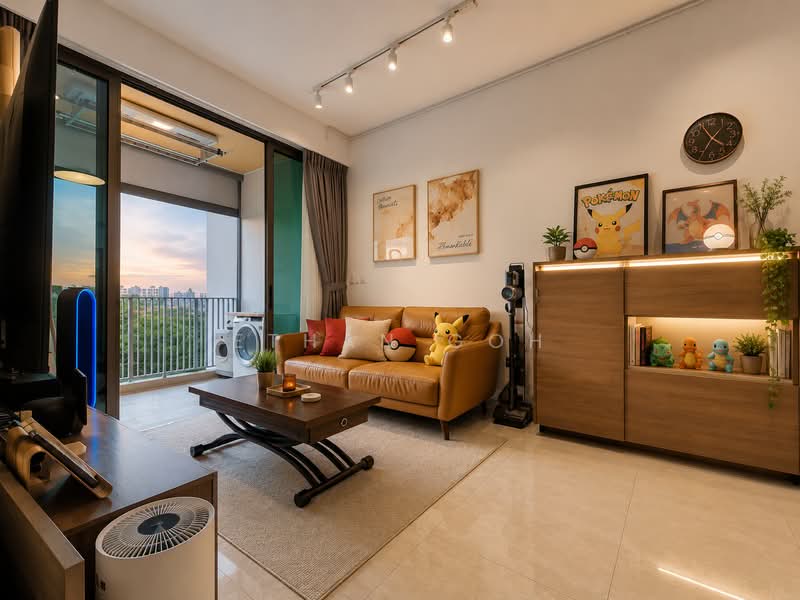 The Glades, 12 Bedok Rise, 2 Bedrooms, 667 sqft, Condominium For Rent, by Ethan Goh, 500177658 - Living Room - PropertyGuru.com.sg