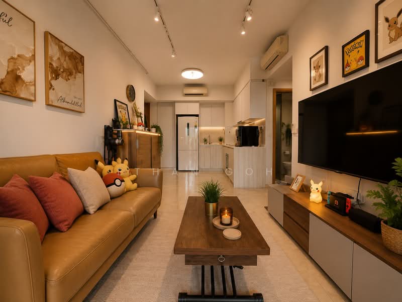The Glades, 12 Bedok Rise, 2 Bedrooms, 667 sqft, Condominium For Rent, by Ethan Goh, 500177658 - Living Room - PropertyGuru.com.sg