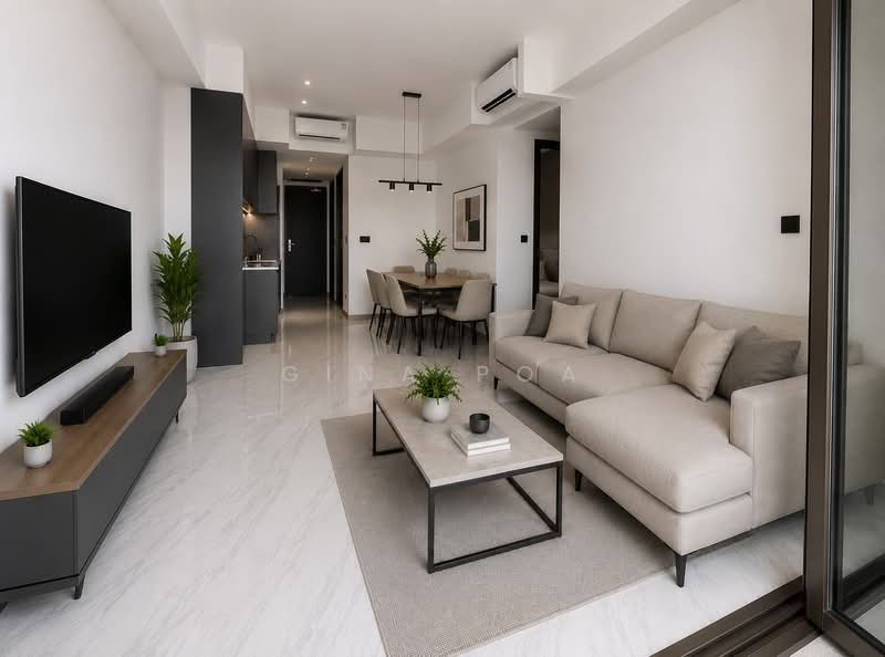 The Landmark, 173 Chin Swee Road, 2 Bedrooms, 678 sqft, Condominium For Sale, by Gina Poa, 500177710 - Living Room - PropertyGuru.com.sg