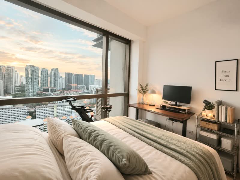 The Landmark, 173 Chin Swee Road, 2 Bedrooms, 678 sqft, Condominium For Sale, by Gina Poa, 500177710 - Bedroom - PropertyGuru.com.sg