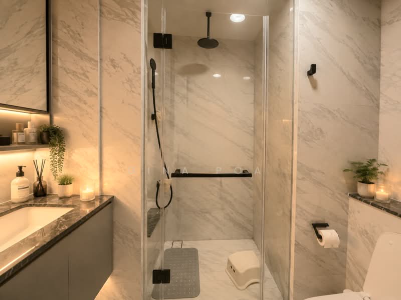 The Landmark, 173 Chin Swee Road, 2 Bedrooms, 678 sqft, Condominium For Sale, by Gina Poa, 500177710 - Bathroom - PropertyGuru.com.sg