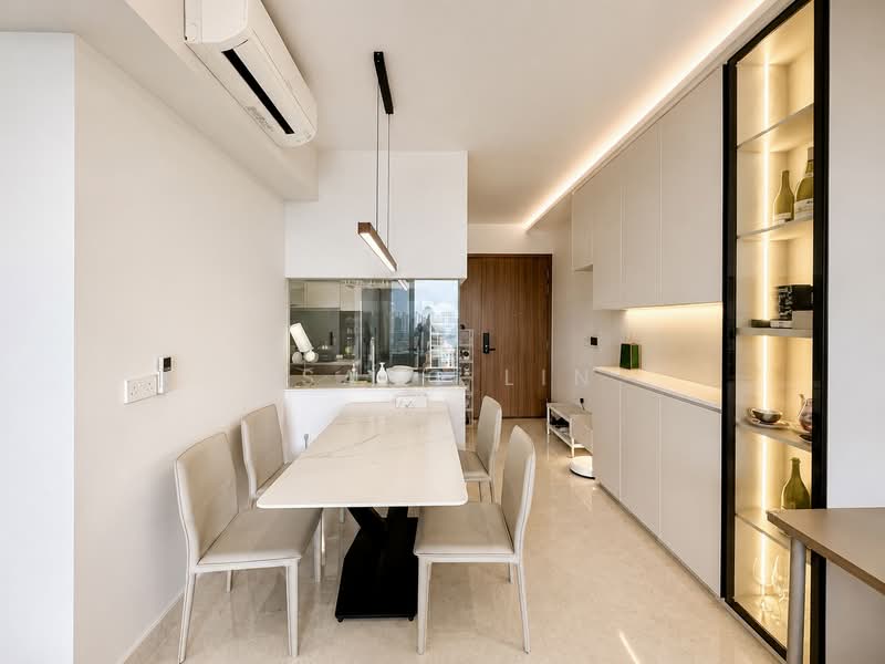 Stirling Residences, 25 Stirling Road, 3 Bedrooms, 1,055 sqft, Condominium For Sale, by Isaac Lin, 500177723 - Dining Room - PropertyGuru.com.sg