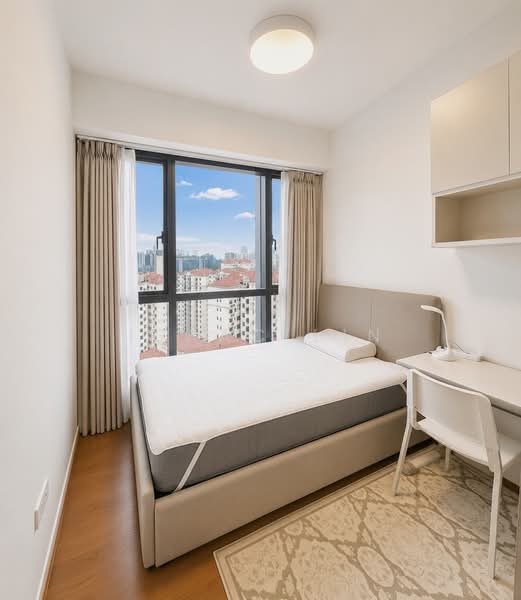 Stirling Residences, 25 Stirling Road, 3 Bedrooms, 1,055 sqft, Condominium For Sale, by Isaac Lin, 500177723 - Bedroom - PropertyGuru.com.sg