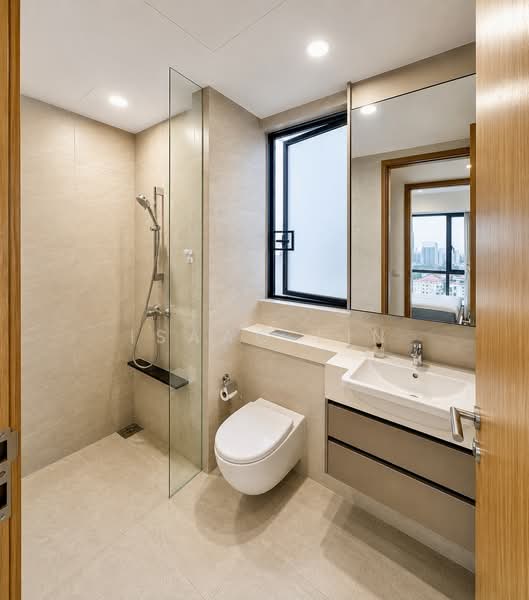 Stirling Residences, 25 Stirling Road, 3 Bedrooms, 1,055 sqft, Condominium For Sale, by Isaac Lin, 500177723 - Bathroom - PropertyGuru.com.sg