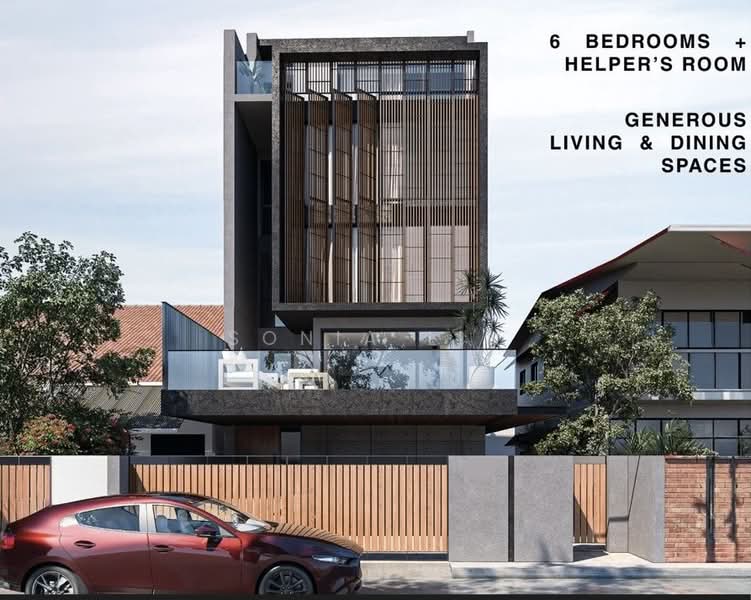 Brand New Corner Terrace at Punggol Road for sale, Punggol Road, Sengkang East Way, Rivervale Drive, 6 Bedrooms, 7,341 sqft, Corner Terrace For Sale, by Sonia Lin, 500177725 - Exterior - PropertyGuru.com.sg